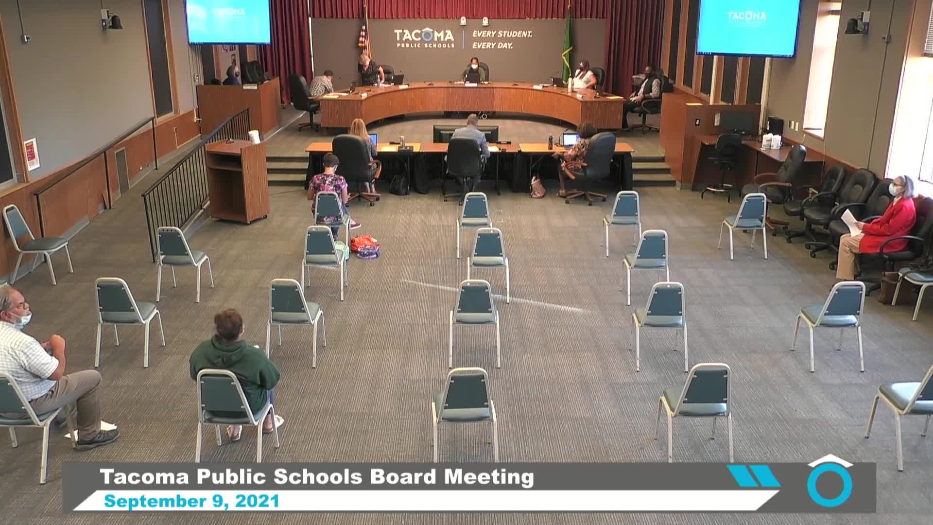 Thumbnail image for September 9, 2021 School Board Meeting