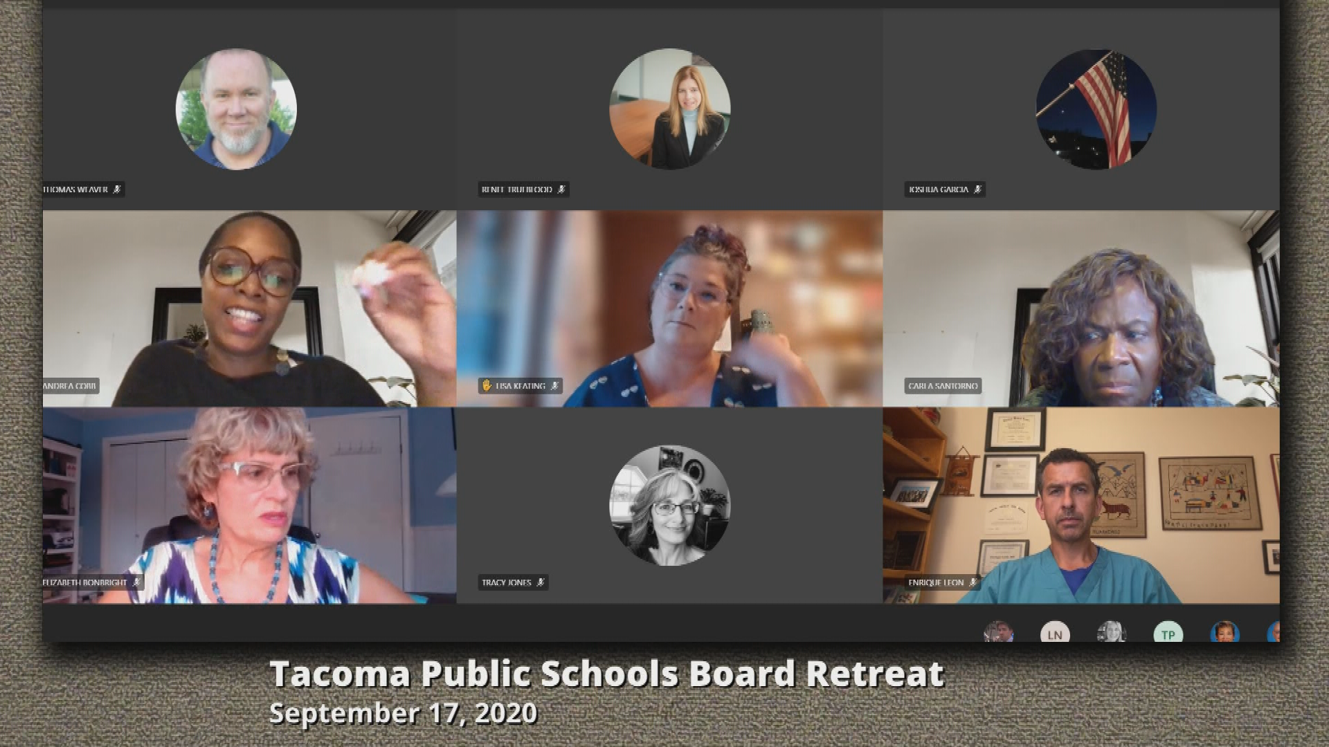 Thumbnail image for September 17, 2020 Board Retreat
