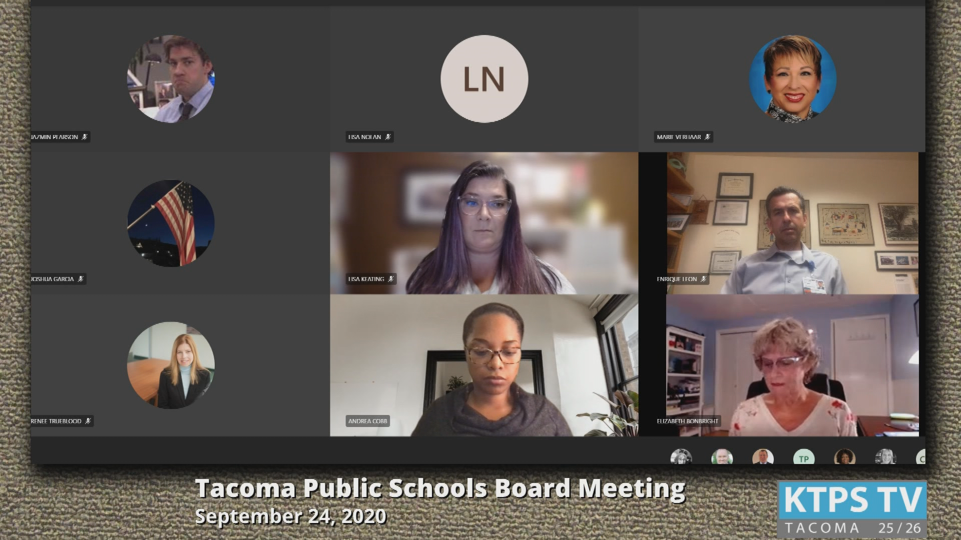 Thumbnail image for September 24, 2020 School Board Meeting